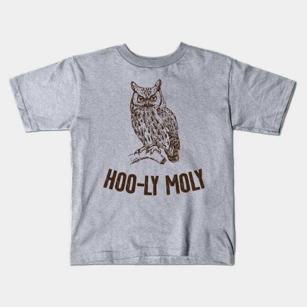 Hooly Moly Kids T-Shirt by Shirts That Bangs